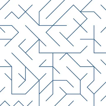 A square maze built from Cairo pentagon cells