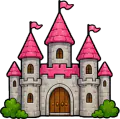 Castle finish marker
