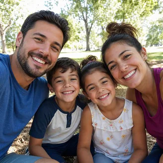 The original family snapshot