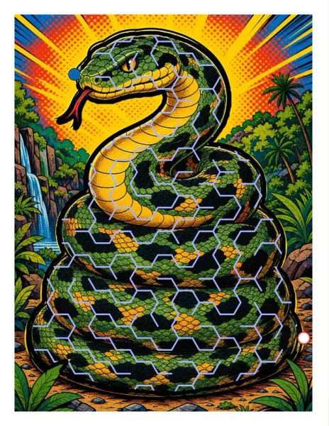 Coiled Snake maze