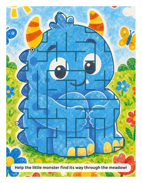 Baby Monster maze
