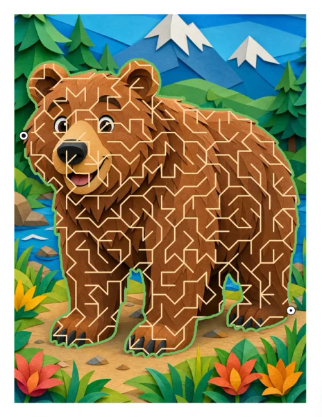 Friendly Bear maze