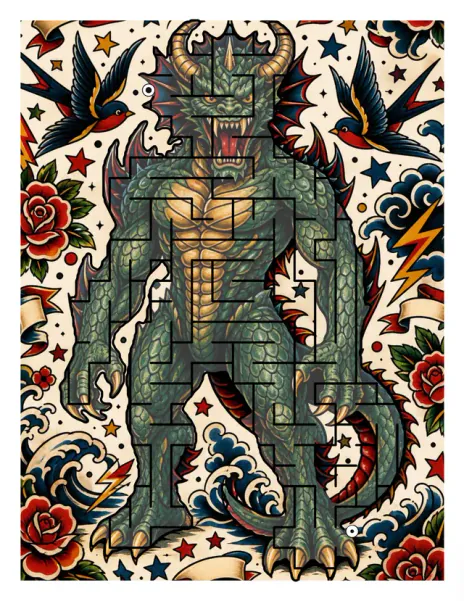 Monster maze