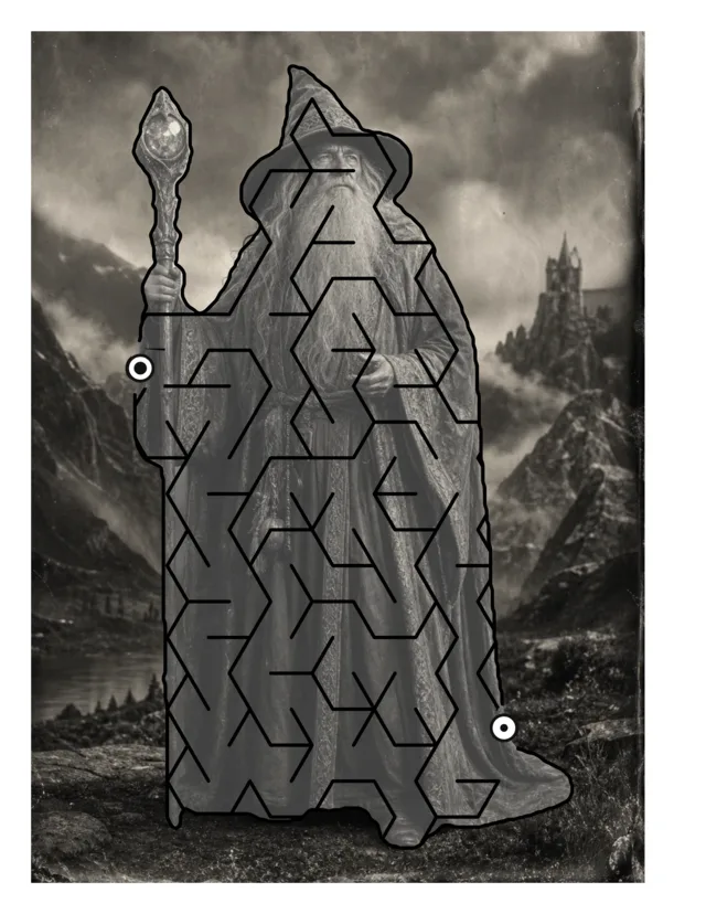 Wizard maze