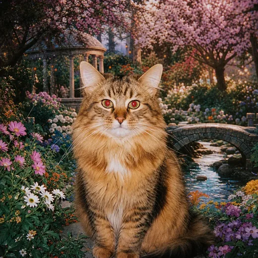 A cat shot on a disposable camera with flash